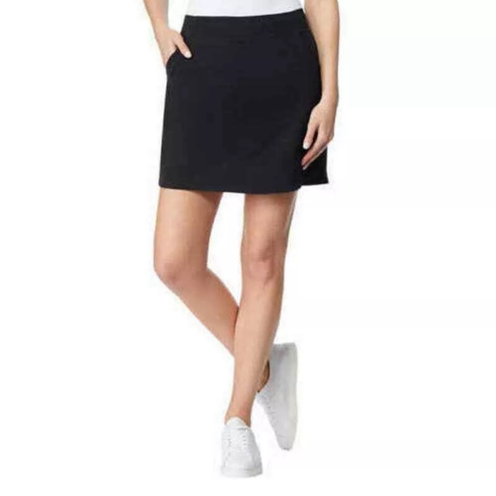32 Degrees Cool Women’s Black Stretch Activewear Skort Skirt Medium